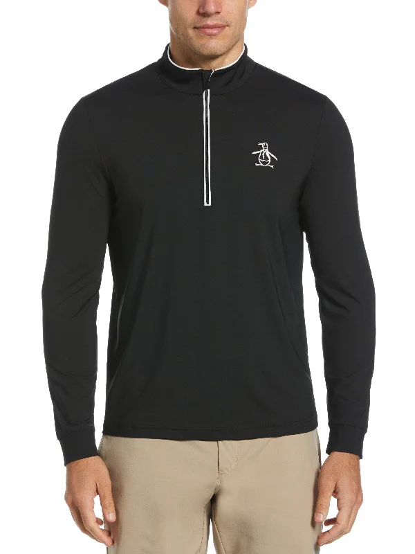 Men's Technical Earl 1/4 Zip Long Sleeve Golf Sweater