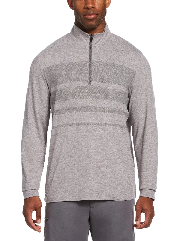 Men's Luxury Performance Stretch 1/4 Zip Golf Pullover