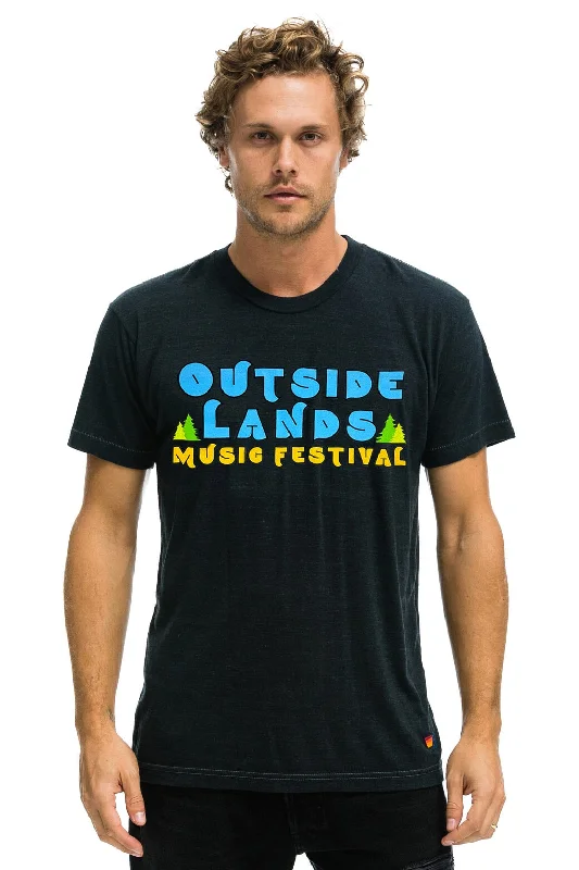 OUTSIDE LANDS 2024 UNISEX CREW TEE - CHARCOAL