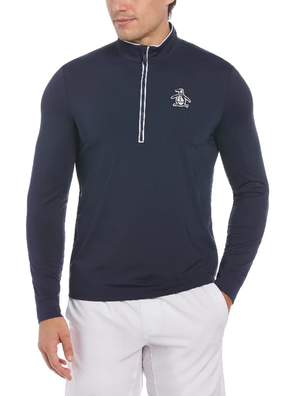 Men's Technical Earl 1/4 Zip Long Sleeve Golf Sweater