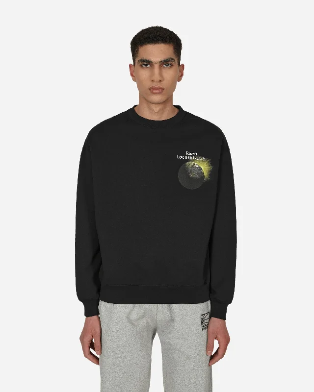 Earth Crewneck Sweatshirt Black