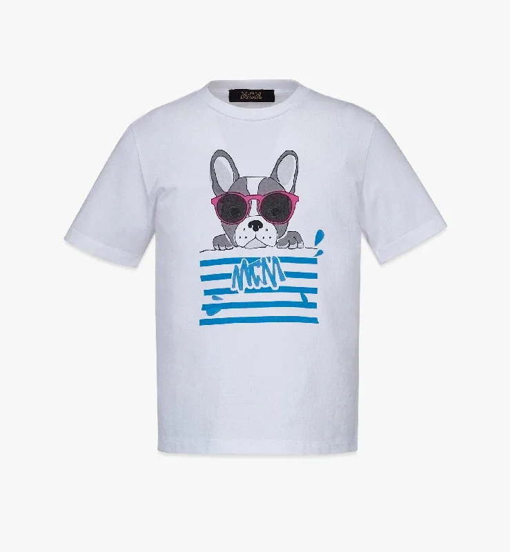 Unisex M Pup Graphic Print T-Shirt In Organic Cotton