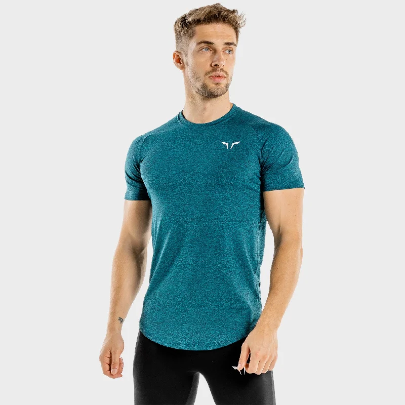 Melange Tee - Teal