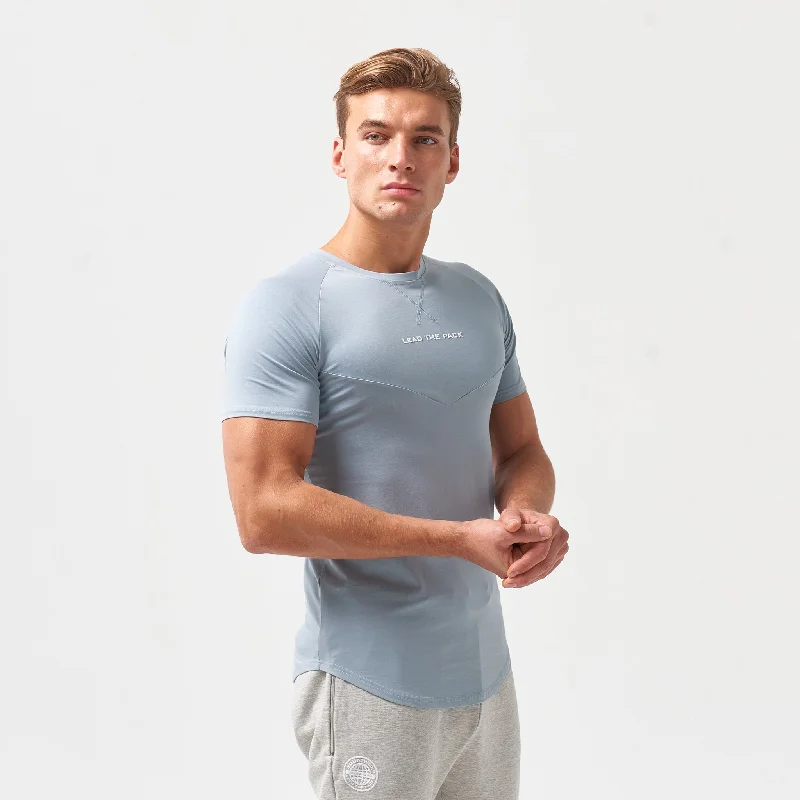 Statement Tee - Dusty Blue