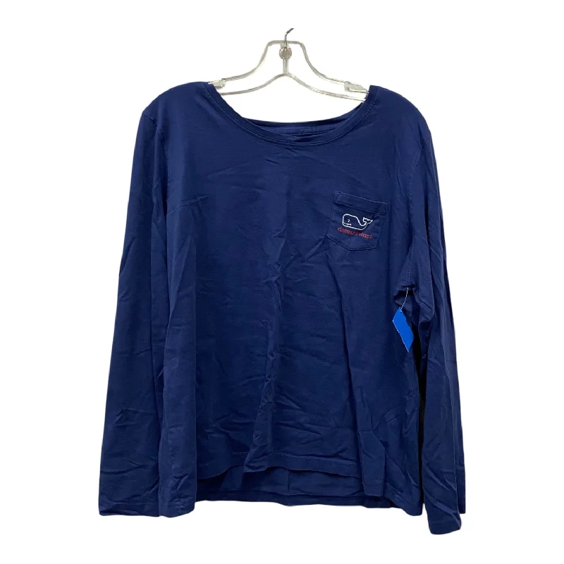 Top Ls By Vineyard Vines In Blue, Size:Xl