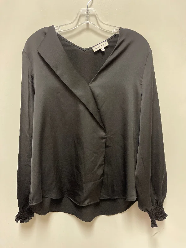 Top Long Sleeve By Gibson And Latimer In Black, Size: L