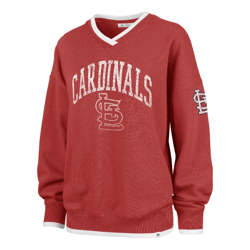 ST. LOUIS CARDINALS COOPERSTOW WAX PACK DAZE EIGHTIES '47 PULLOVER WOMENS