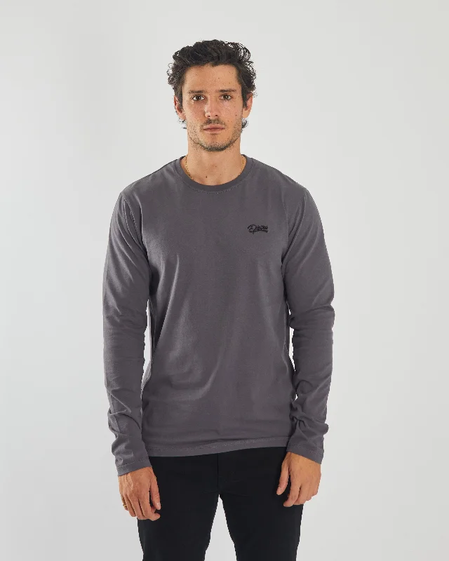 Basic Nilo  L/S Tee Scorpian Grey