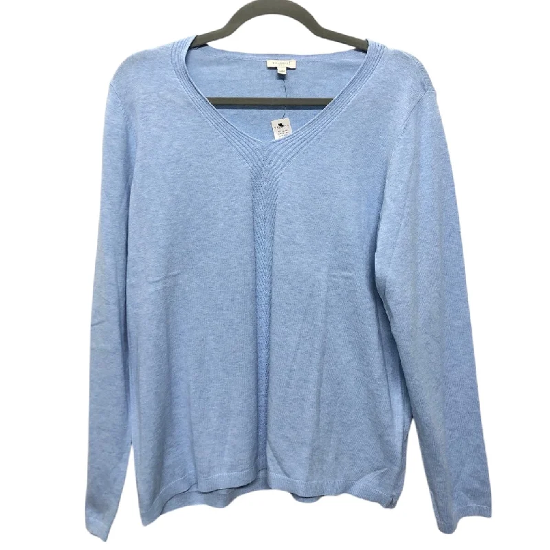 Top Ls By Talbots In Blue, Size:L