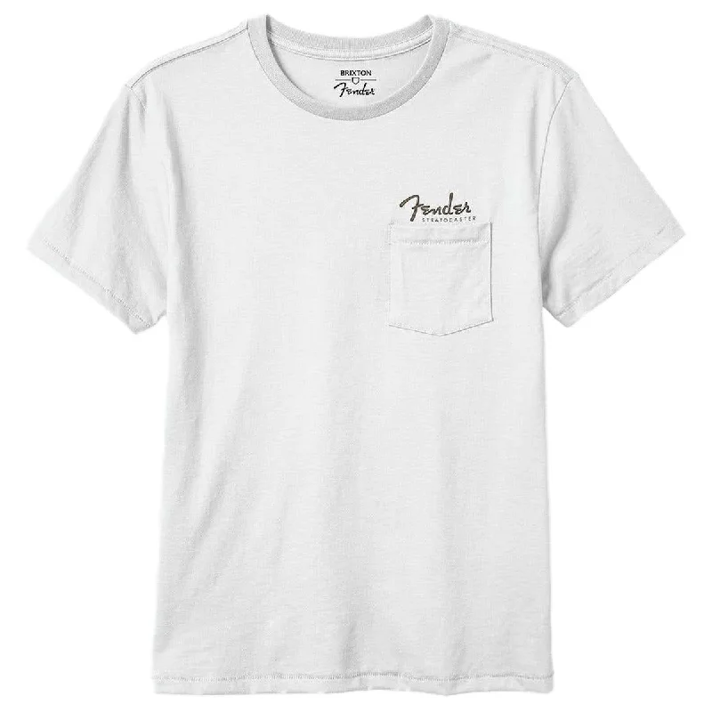 Brixton x Fender Volume Tailored Pocket T-Shirt - White