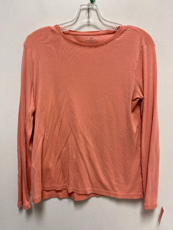 Top Long Sleeve By Talbots In Pink, Size: Lp