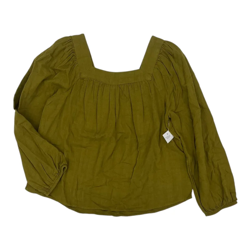 Top Ls By Sonoma In Green, Size:L