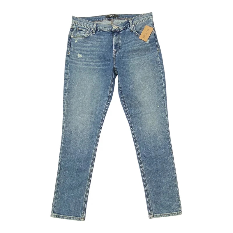 Jeans Straight By Hudson In Blue Denim, Size:8