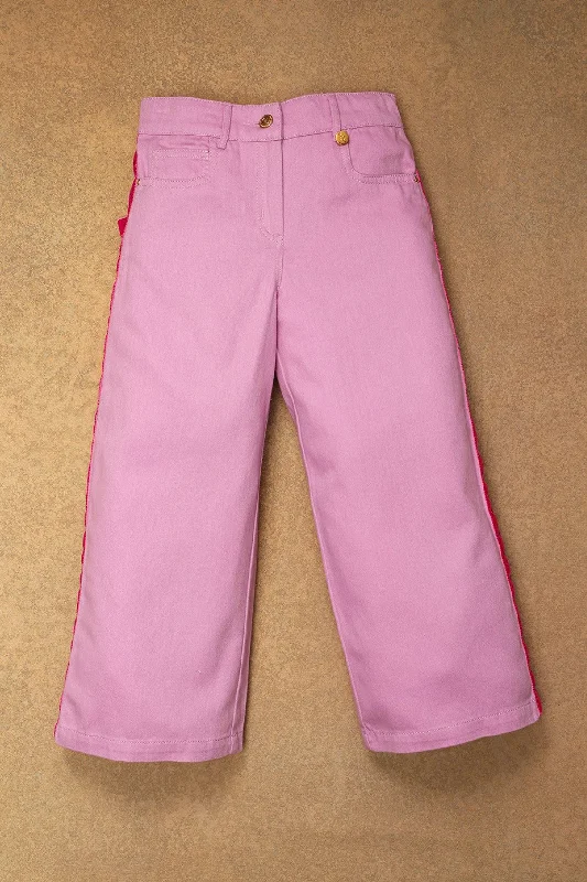 One Friday Kids Girls Bubblegum Pink Flared Jeans