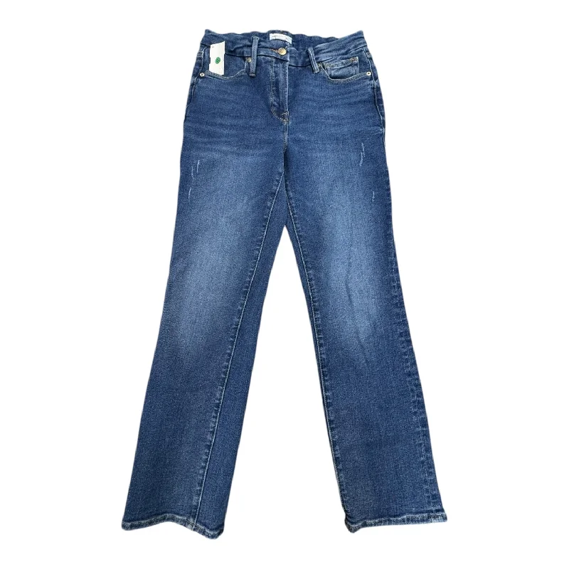 Jeans Straight By Good American In Blue, Size:2