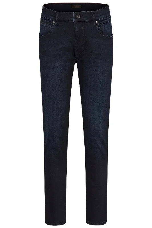 BUGATTI Mens 5 Pocket Jeans MARINE