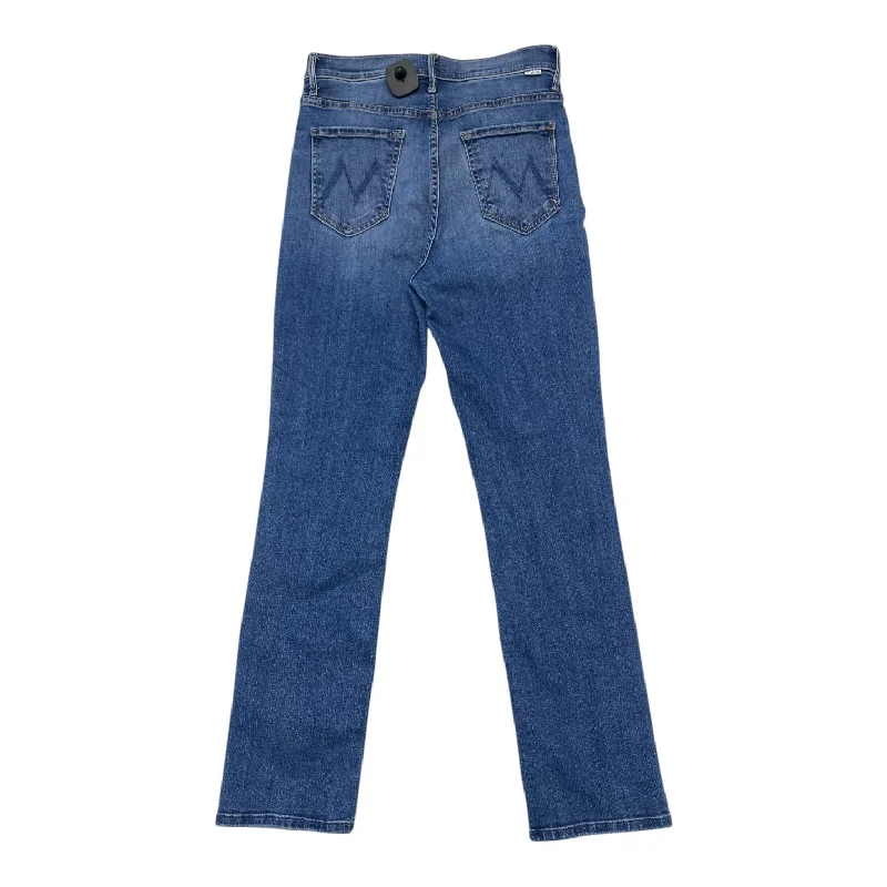 Jeans Skinny By Mother In Blue Denim, Size:6