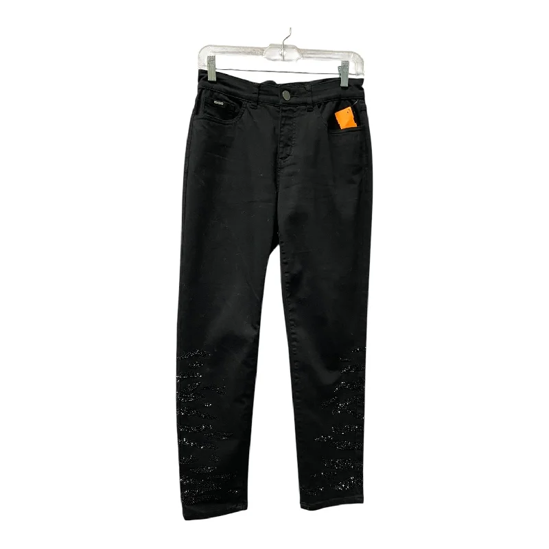 Jeans Straight By French Dressing In Black, Size:6