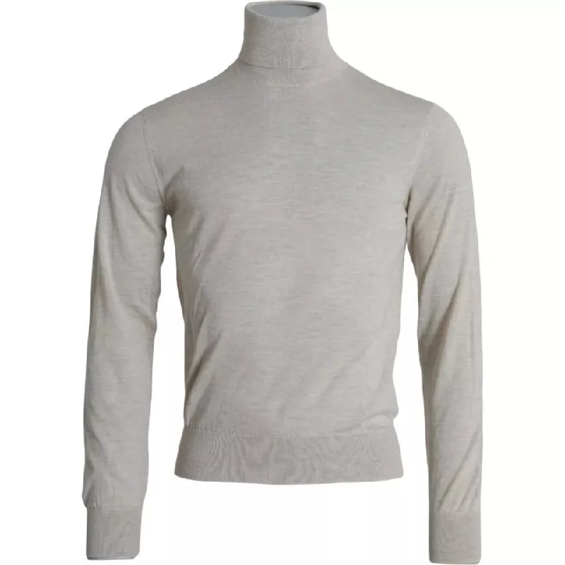 Dolce & Gabbana Pullover Cashmere Turtleneck Men's Sweater (Pre-Owned)