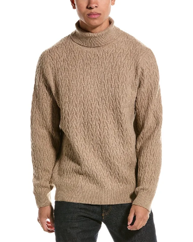 Magaschoni Cable Knit Turtleneck Sweater