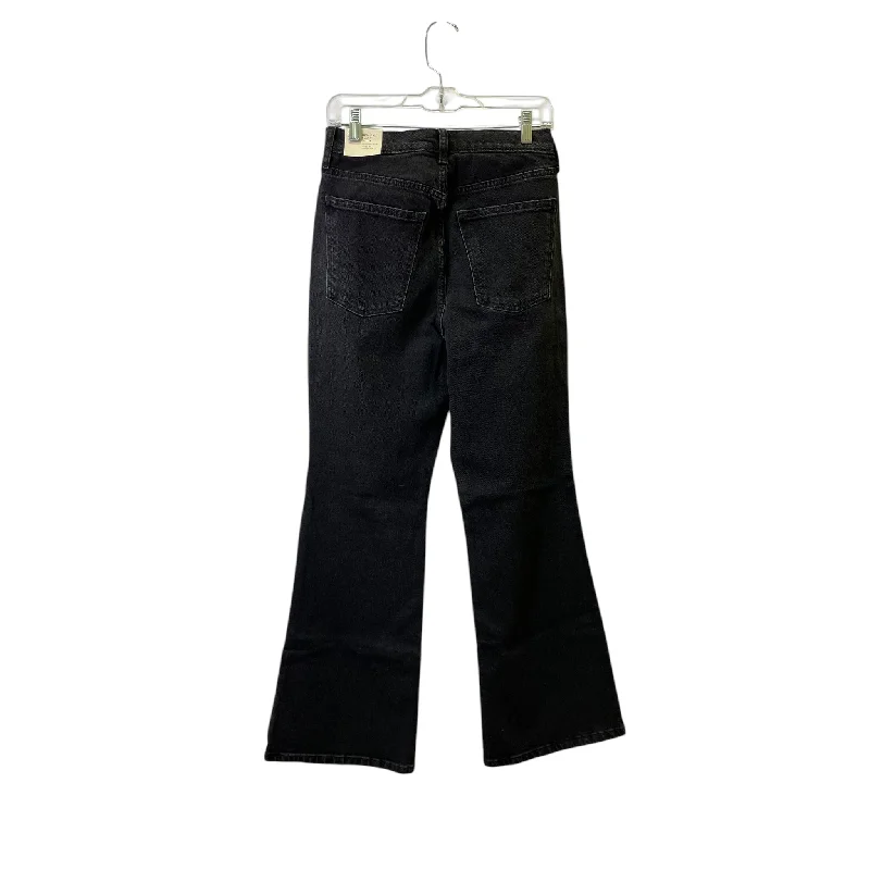 Jeans Flared By Universal Thread In Black Denim, Size:6