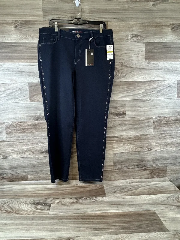 Jeans Straight By Style And Company  Size: 14