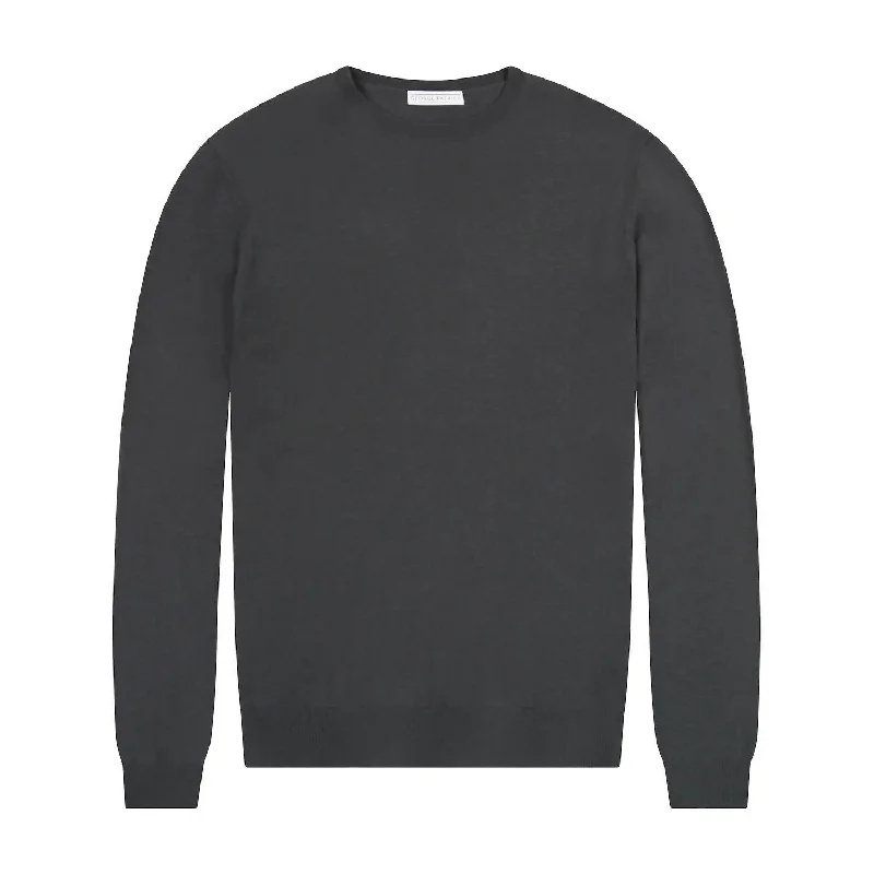 Men's Merino Wool Sweater In Putty