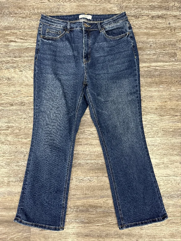 Jeans Straight By Vervet  Size: 16