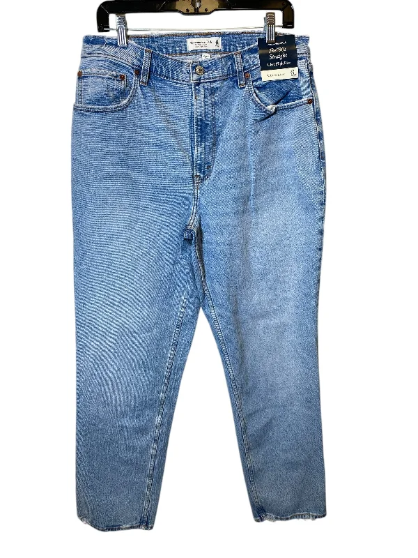 Jeans Straight By Abercrombie And Fitch  Size: 14