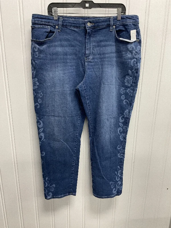 Jeans Straight By Chicos  Size: Xxl