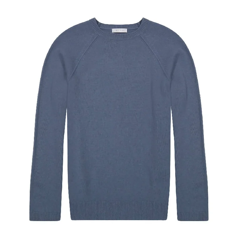 Men's Merino Wool Sweater In Clamshell