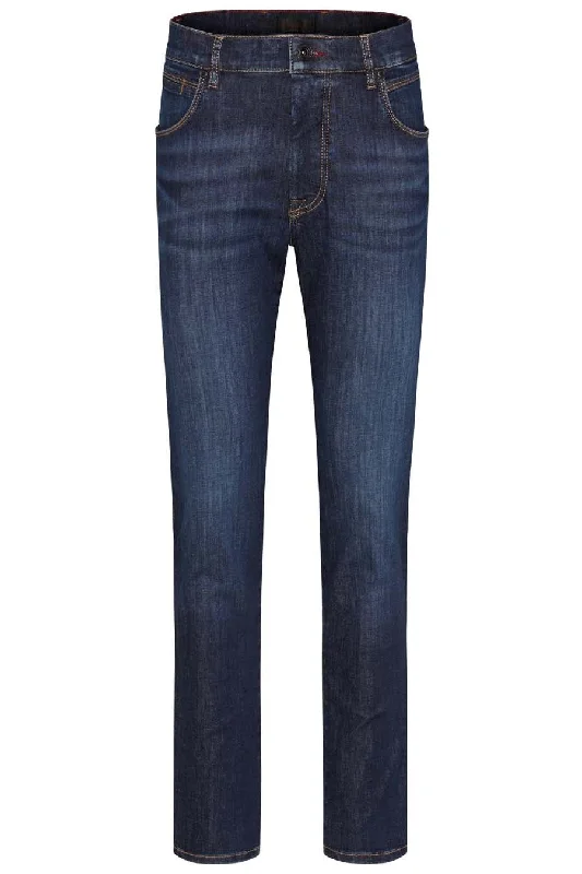 BUGATTI Mens 5 Pocket Jeans BLUE